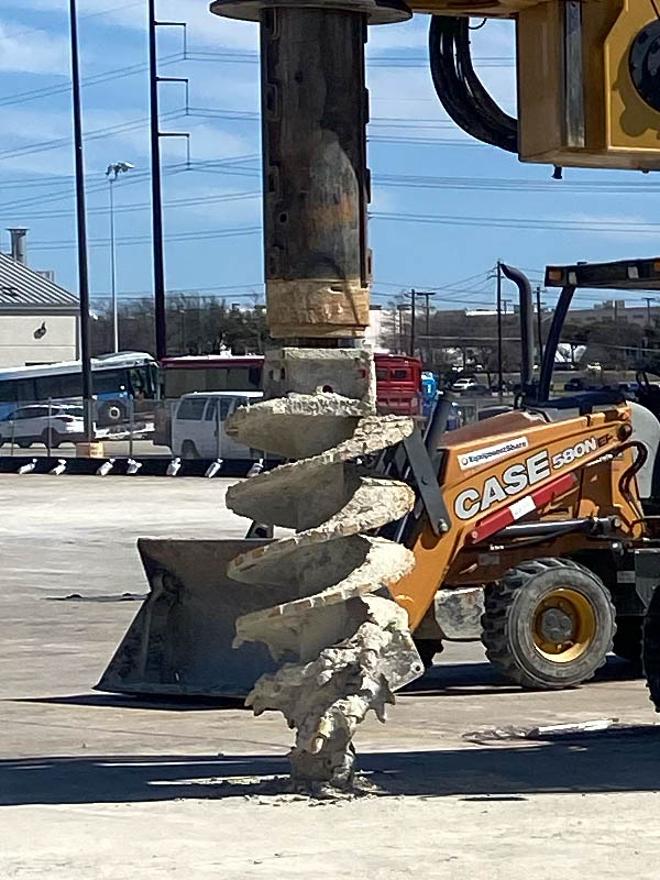 Drilling for canopies at capital metro austin texas